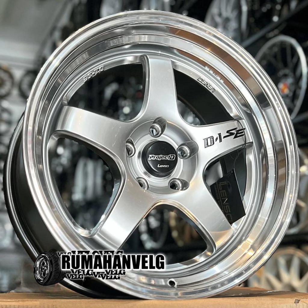 velg d1se original lenso Thailand r18 lebar 8,5 et 40 velg mobil ring 18 cocok untuk mobil venturer 