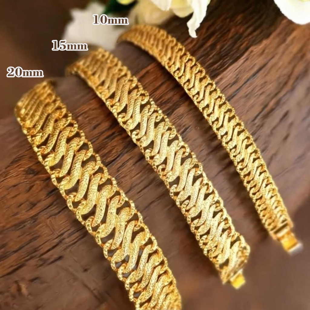 Gelang Rantai Emas 24k Lipan Ternate