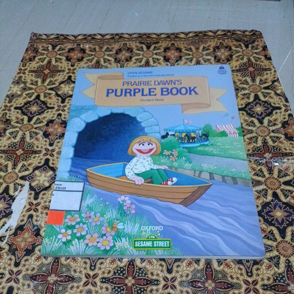 Buku import Sesame street - Prairie Dawns Purple Book - Student Book