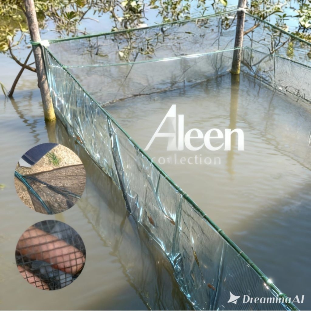 keramba waring ikan siap pakai bahan RK super kualitas premium