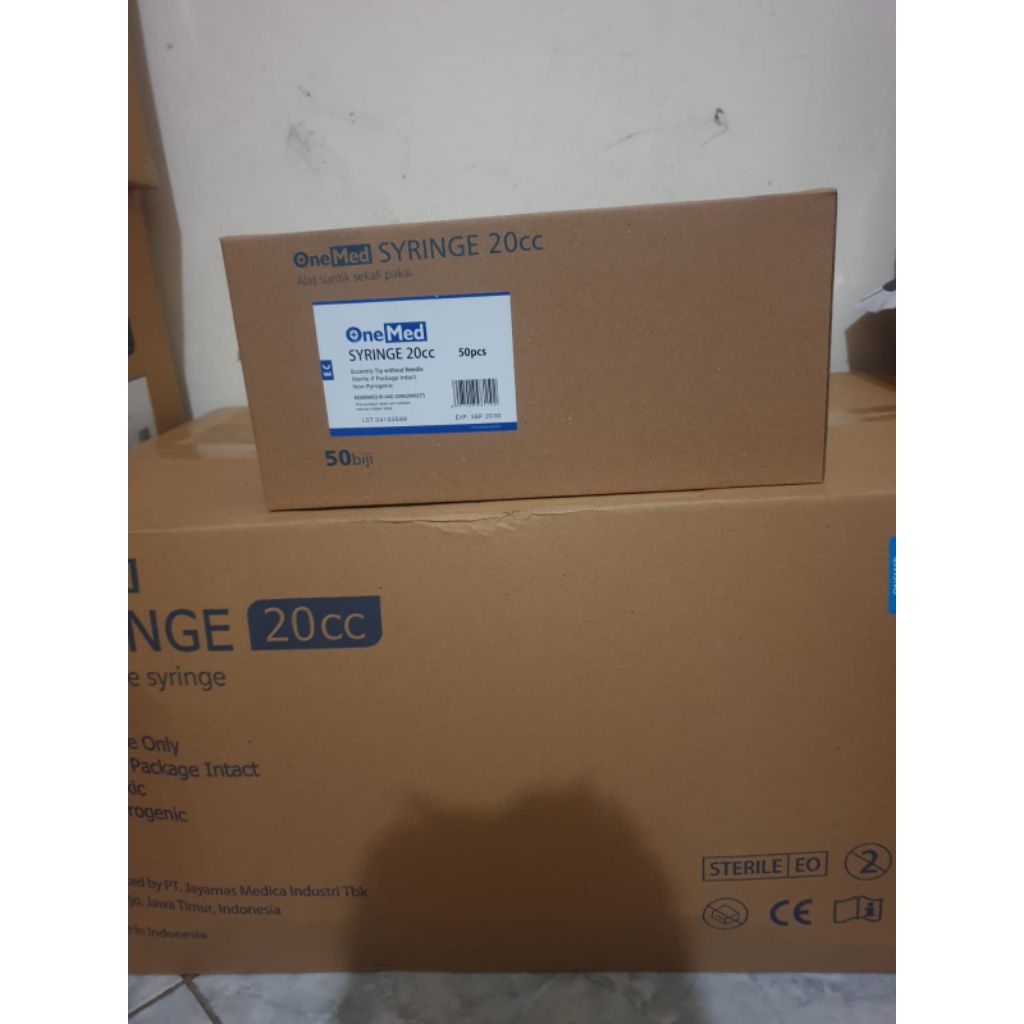syringe 20 ml onemed