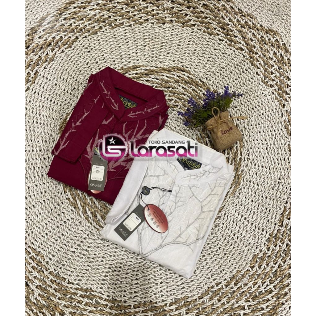 baju Koko merk SAJIDAH lengan panjang warna dewasa terbaru