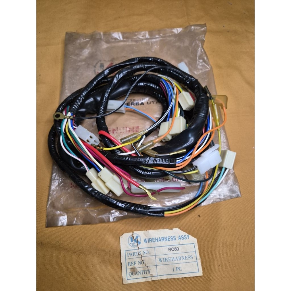 Kabel Body Bodi Komplit Set Suzuki RC80 RC 80 Crystal