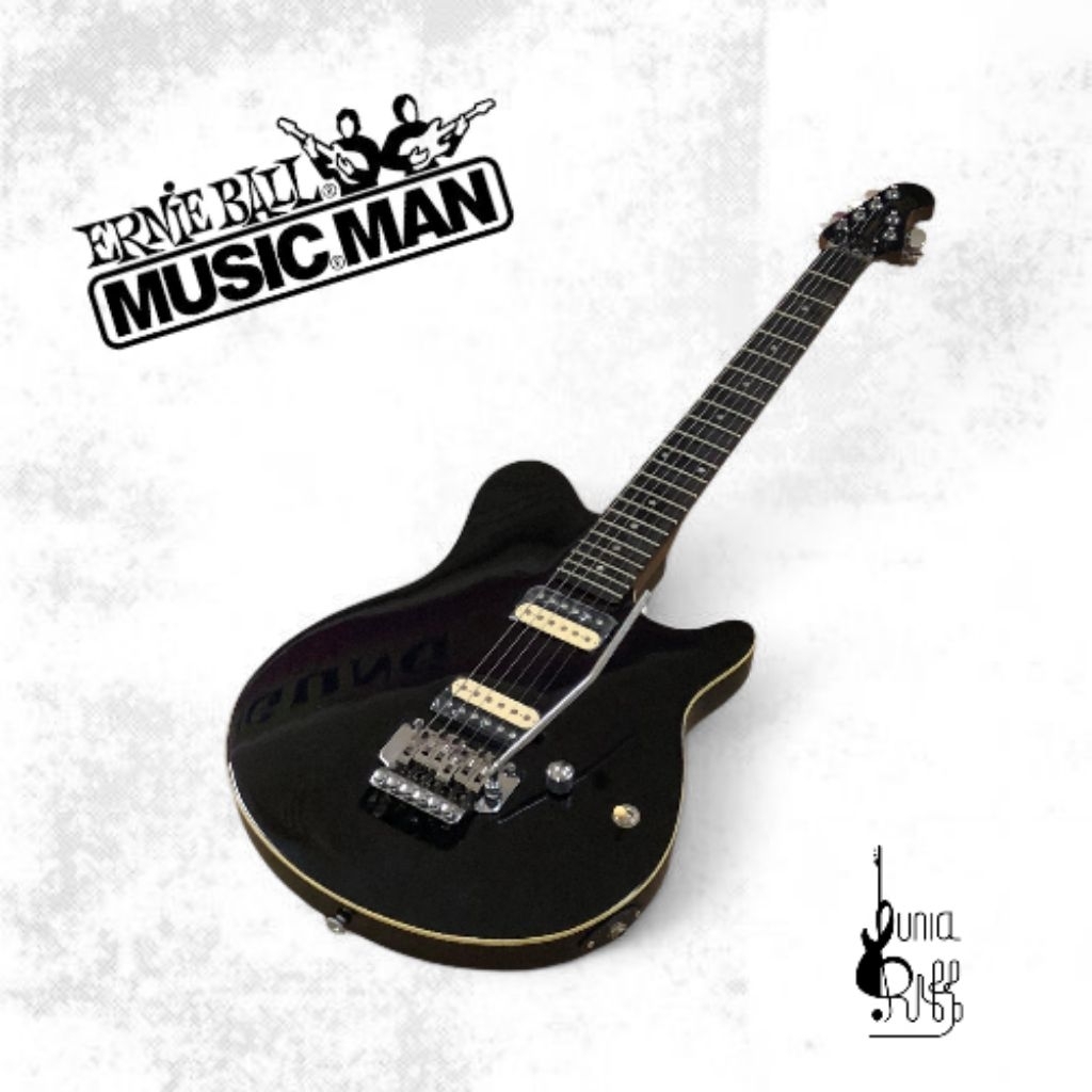 Gitar Listrik/Elektrik Music Man Axis Updown Black