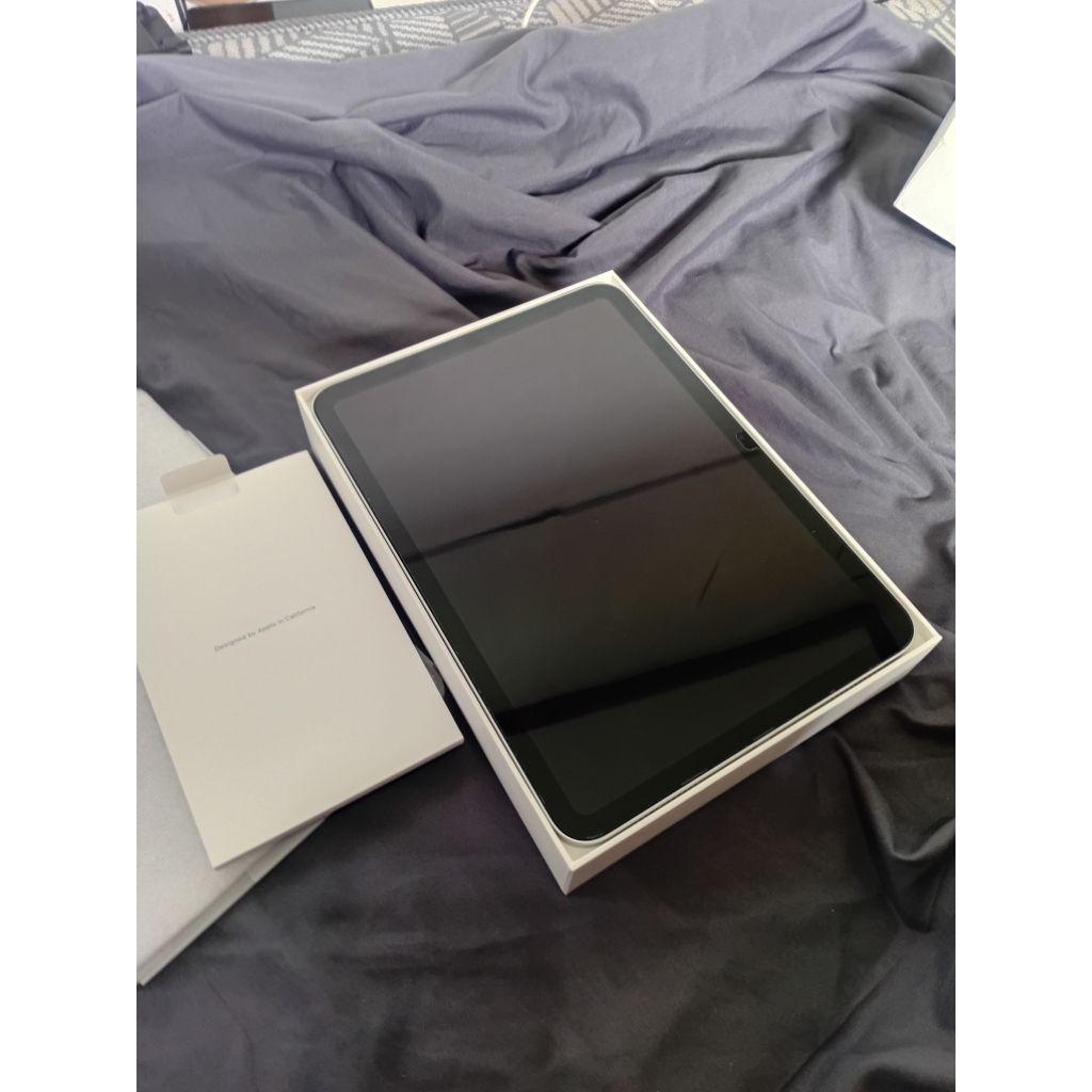 ipad 10 silver 256gb+pencil+tg+case