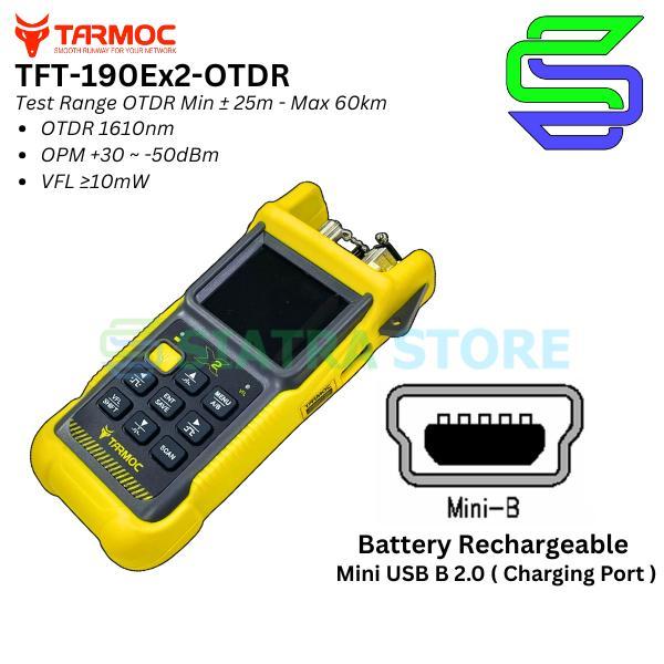 Tarmoc TFT-190E-OTDR | OTDR 1550nm ,OPM,VFL