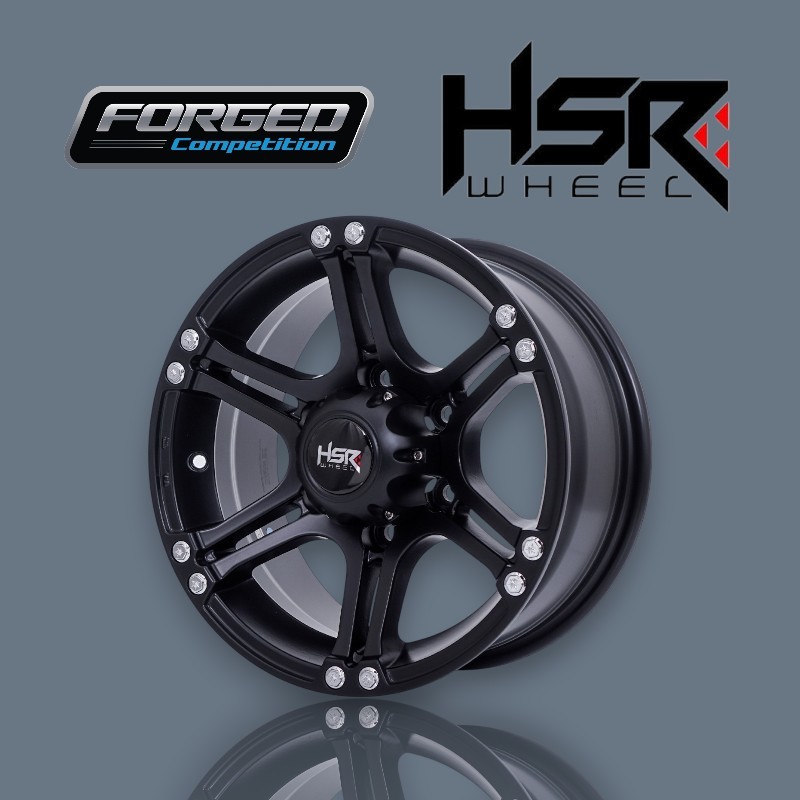 VELG MOBIL OFFROAD R15 TYPE HSR KIZU PCD 6X139,7 LEBAR 7 ET10