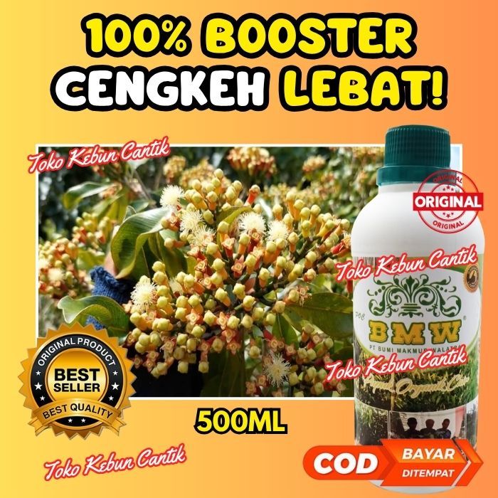 REAKSI CEPAT Pupuk Organik Cair POC BMW 500ml – Penyubur Tanaman Cengkeh, Perangsang Bunga & Buah Le