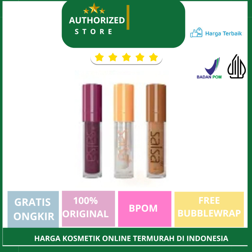 SIGMA KOSMETIK - SALSA LIP SERUM 3 GR - SALSA SERUM BIBIR - PERAWATAN BIBIR