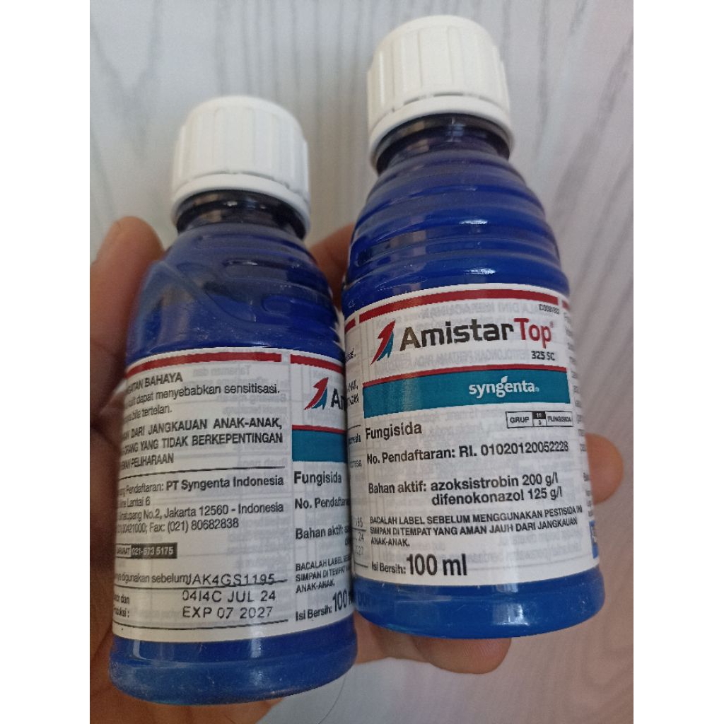 AmistarTop 325SC 100ml, Fungisida + ZPT bahan aktif kombinasi