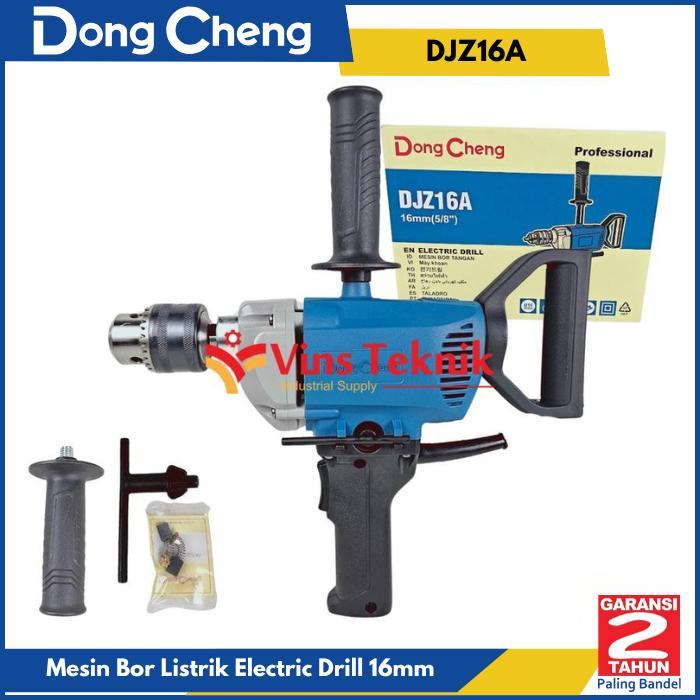 DONGCHENG DJZ16A Mesin bor tangan 16mm hammer drill DJZ 16 A