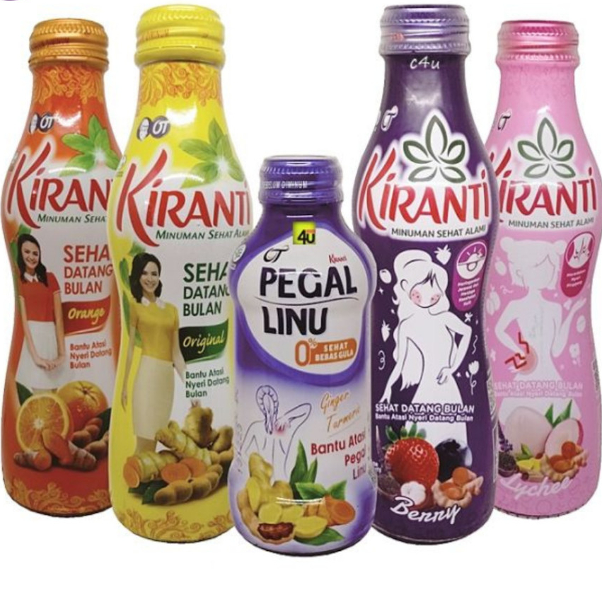 KIRANTI - KIRANTI ORANGE - KIRANTI PEGAL LINU - KIRANTI ORIGINAL - HERBAL - OBAT JAMU - MINUMAN