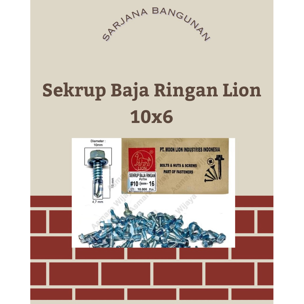 BAUT BAJA RINGAN 10x16