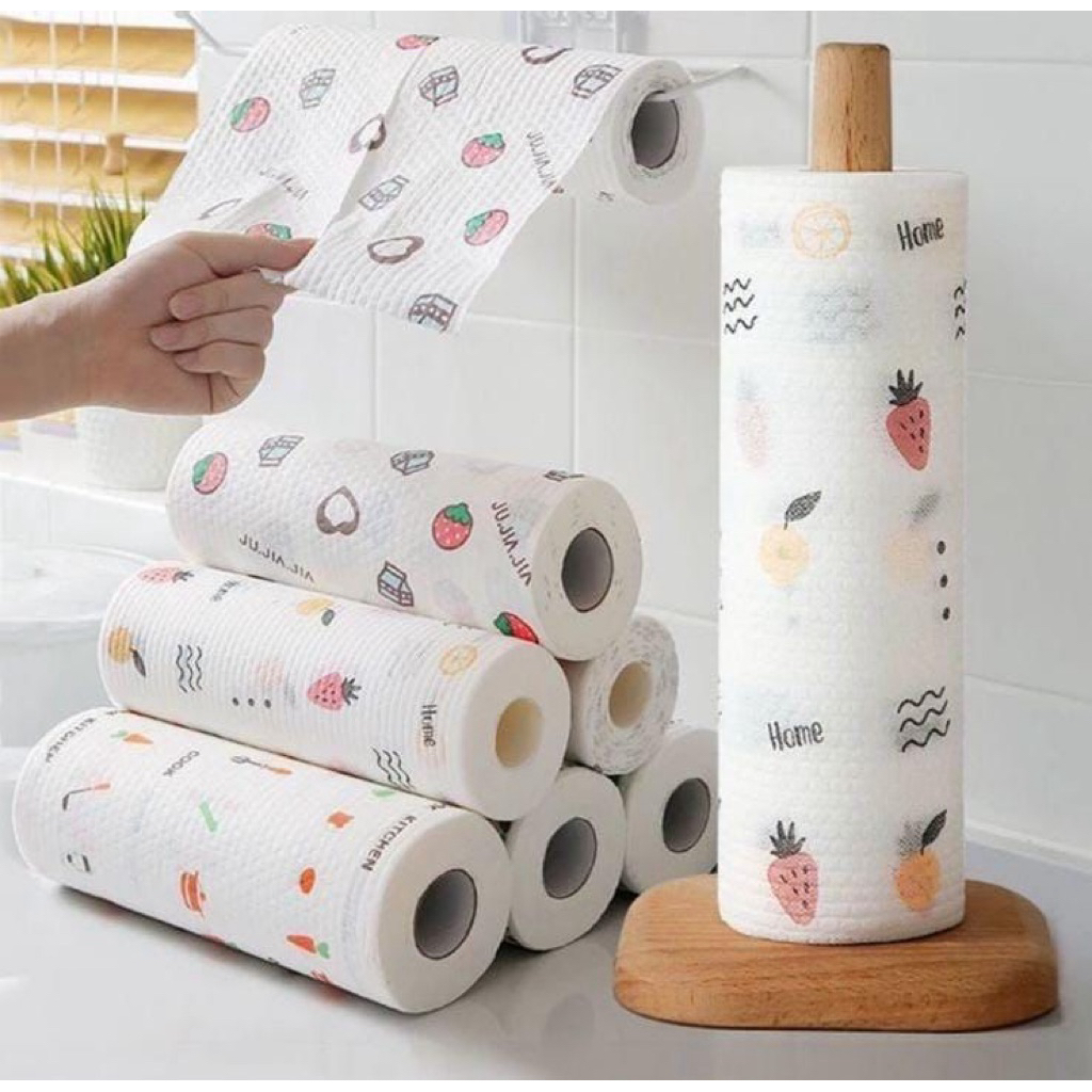 Tisu dapur motif tisu gulung