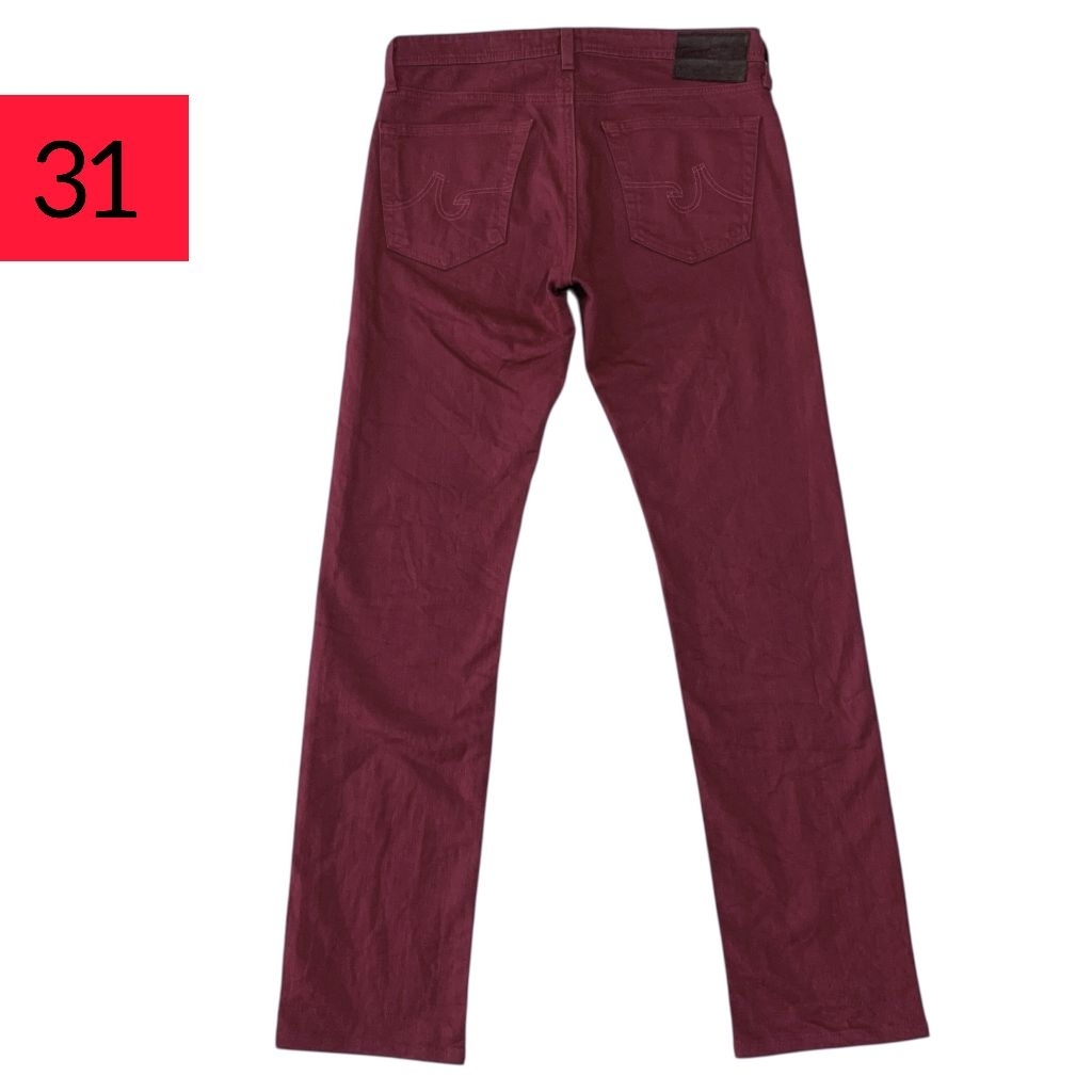 Celana panjang jeans AG ADRIANO GOLDSCHMIED The Matchbox Slim Straight Made in USA ( size 31 )