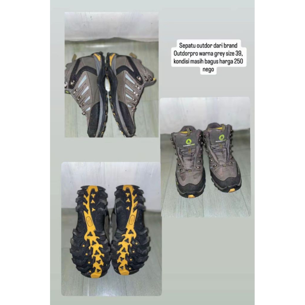 Sepatu hiking outdoor pro