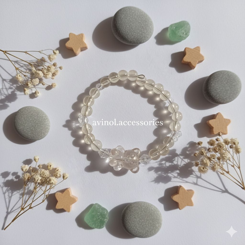 [AVINOL] Gelang Loop Manik Anak / gelang anak / gelang manik kaca