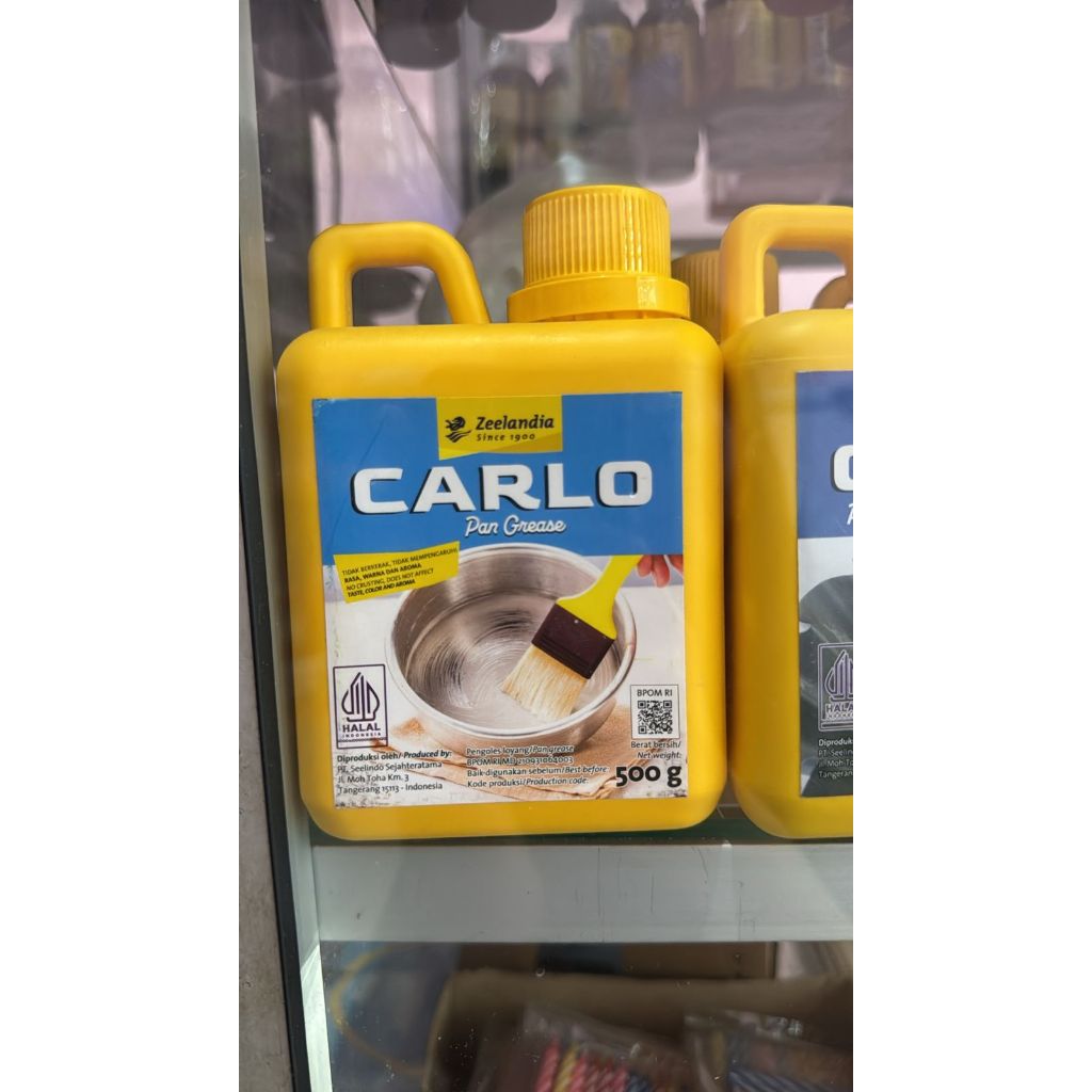 minyak oles loyang carlo zeelandia. carlo zeelandia 500gram