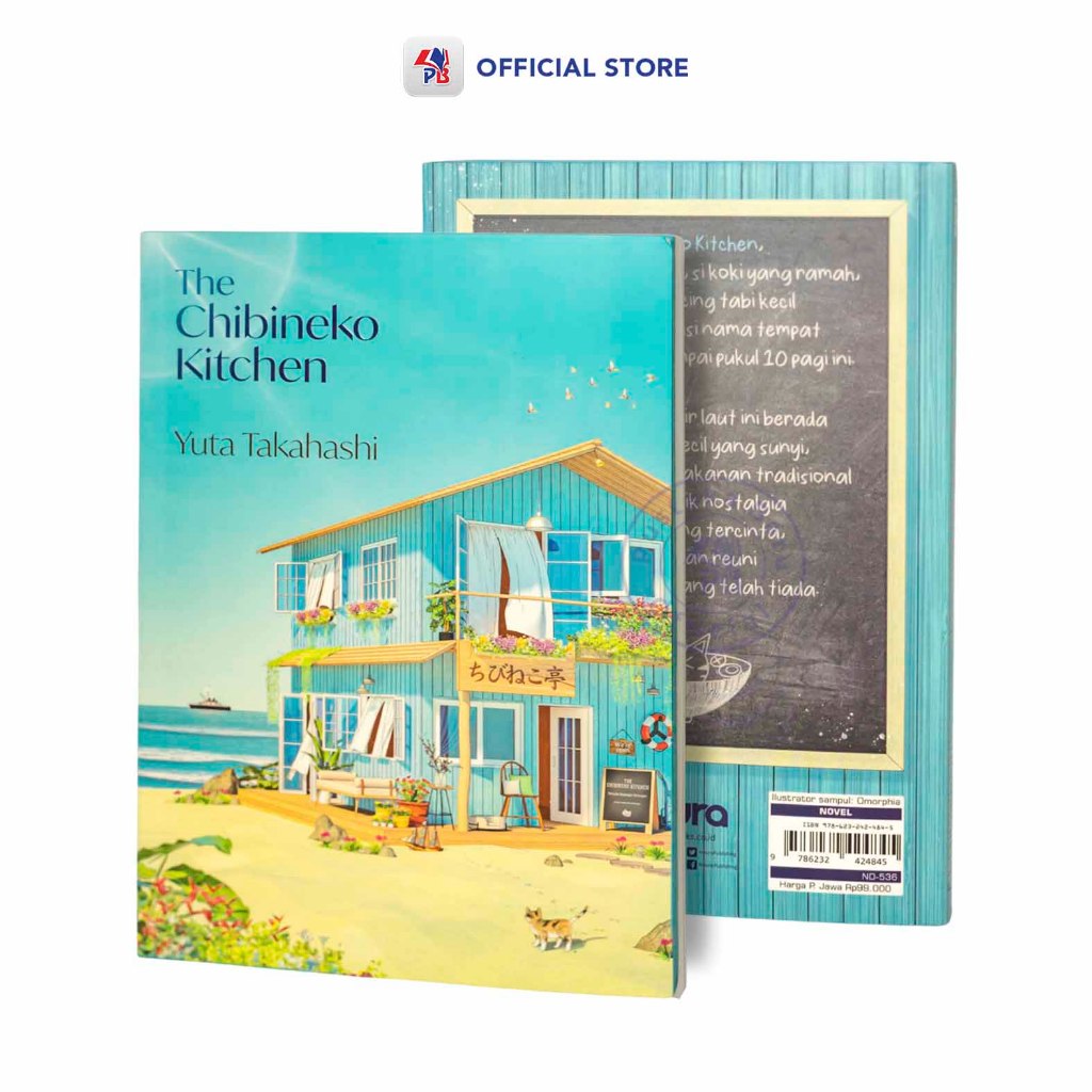 Buku Novel The Chibineko Kitchen - Yuta Takahashi / MIZAN - MMUK