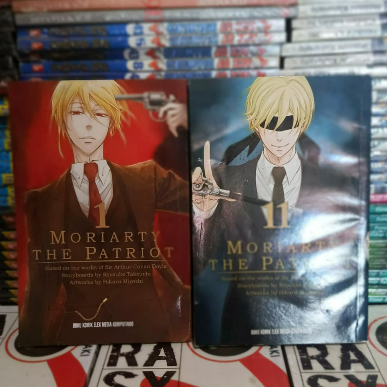 Komik Preloved Moriarty The Patriot Vol 1 & 11 Original