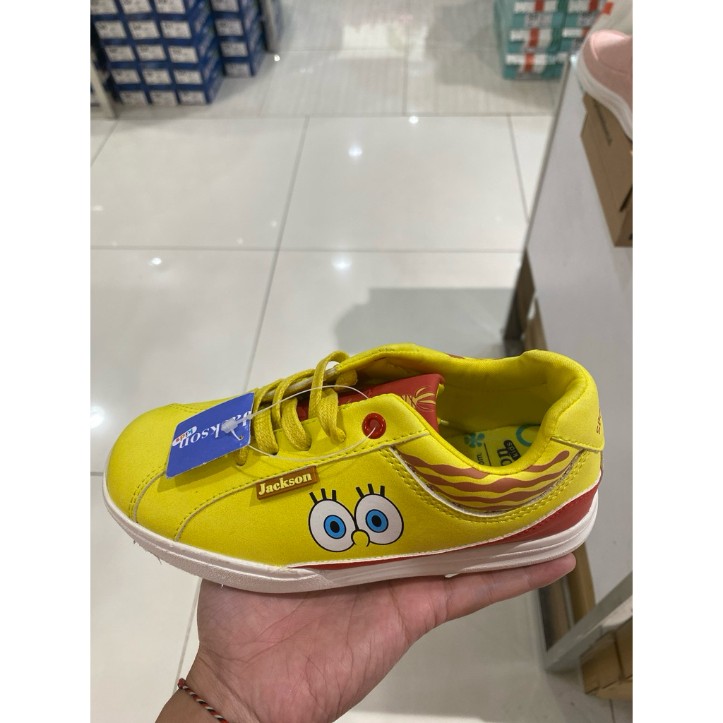 SEPATU anak Tali karakter spongebob by JACKSON KIDS
