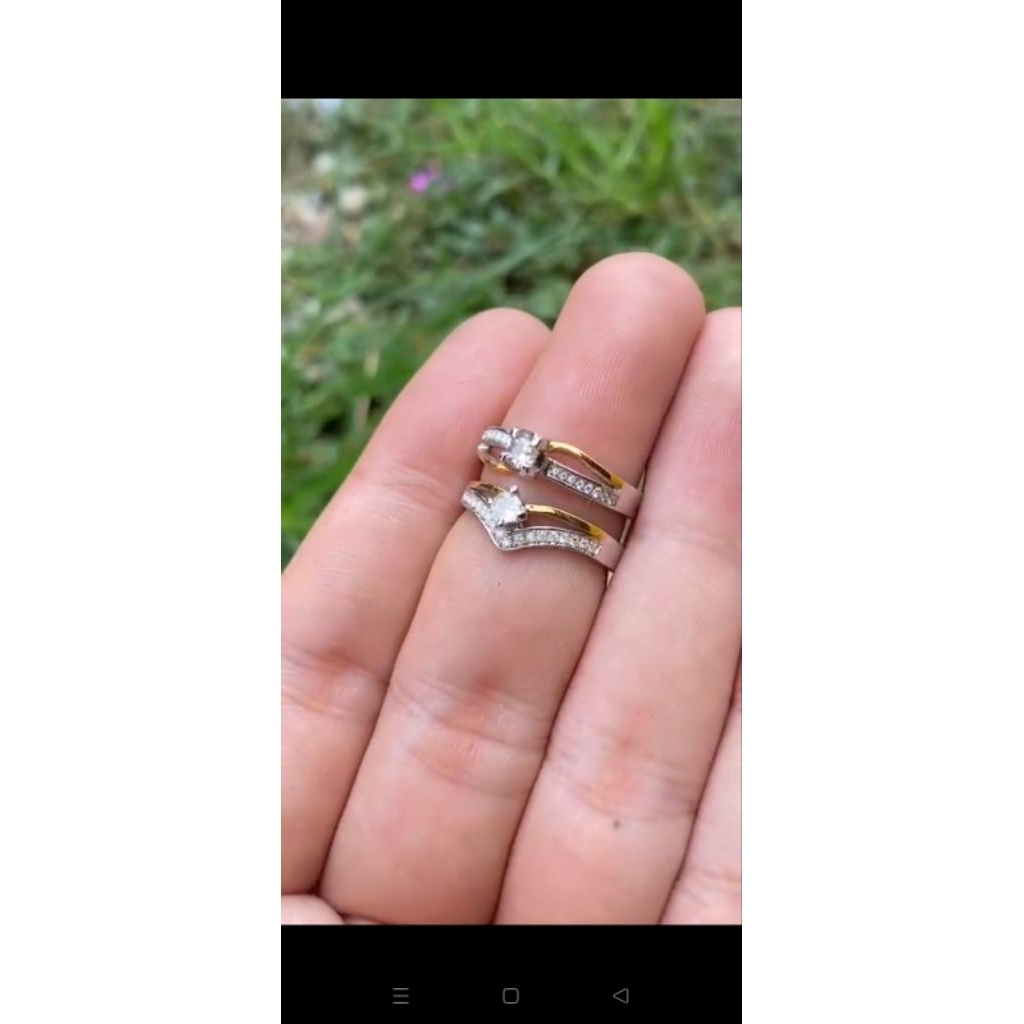 cincin perak berlian