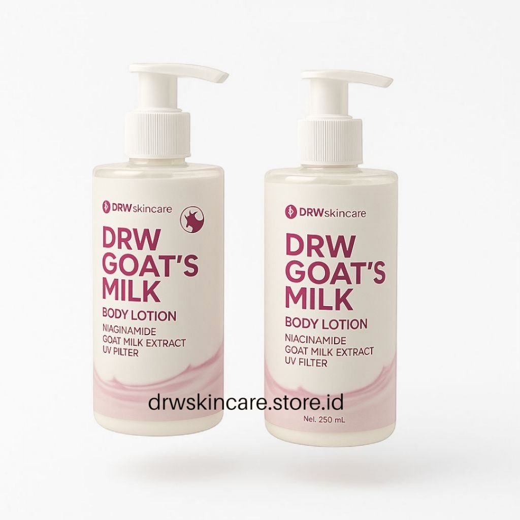 BARU Lotion Badan Pewangi dan Pencerah Drw Skincarea Goat Milk Body Lotion Original BPOM