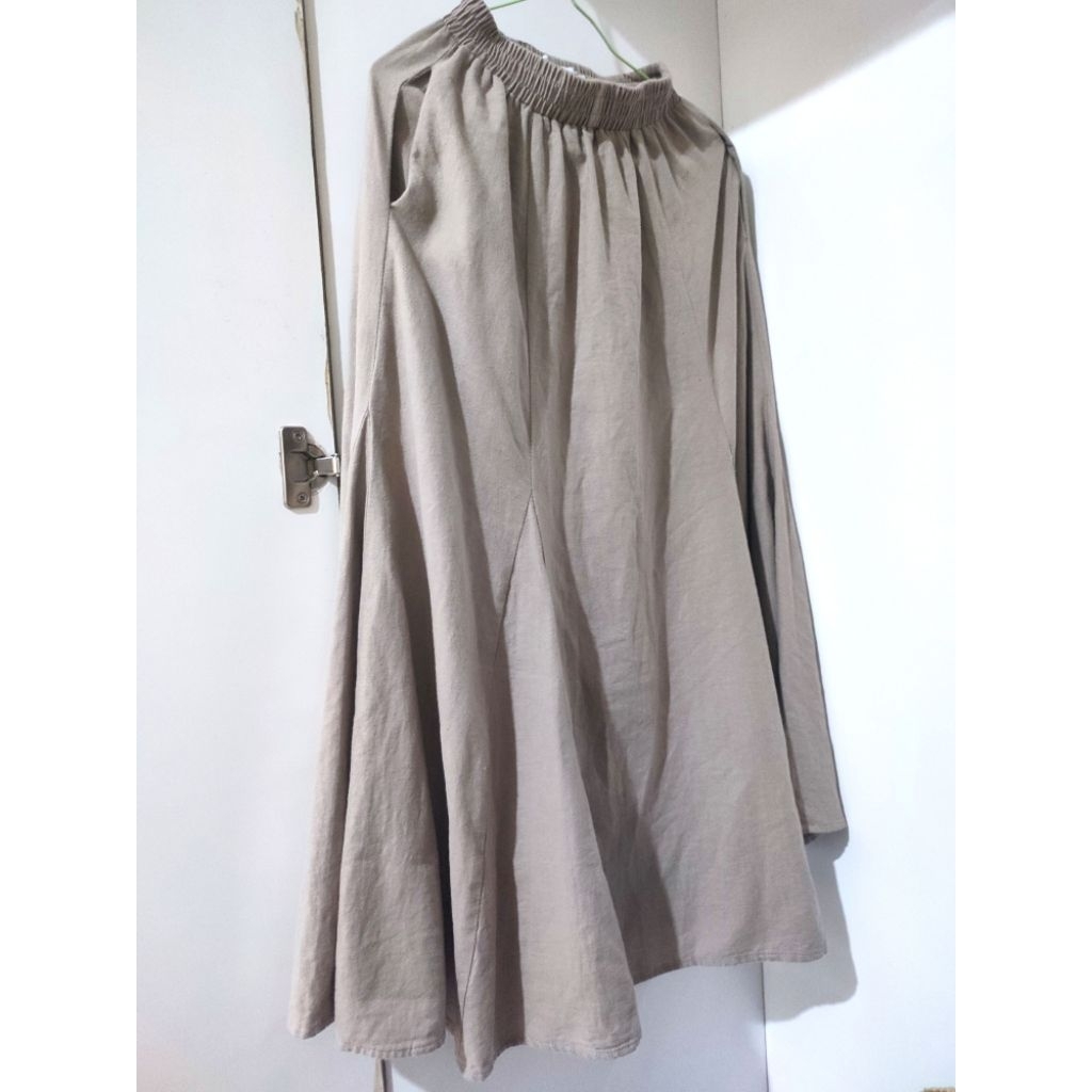 BYNEETH ROBIN SKIRT - Rok linen -Rok basic - Rok payung