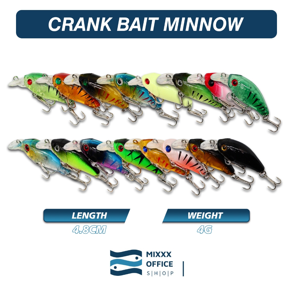 MIXXX - UMPAN MINI MINNOW LEMAK UMPAN PANCING