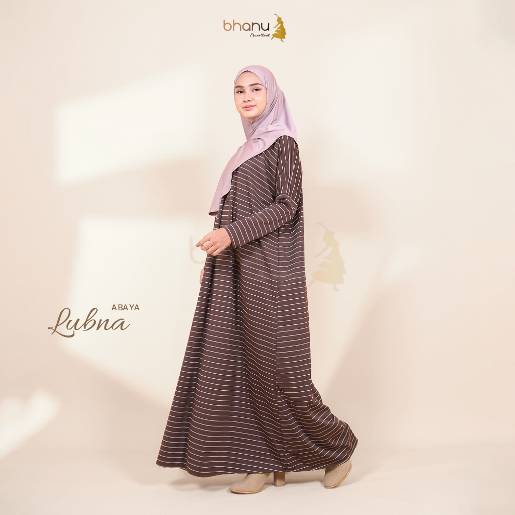 Ifabhanu - Lubna Gamis Abaya Umroh Busui Friendly Bahan Premium Tebal