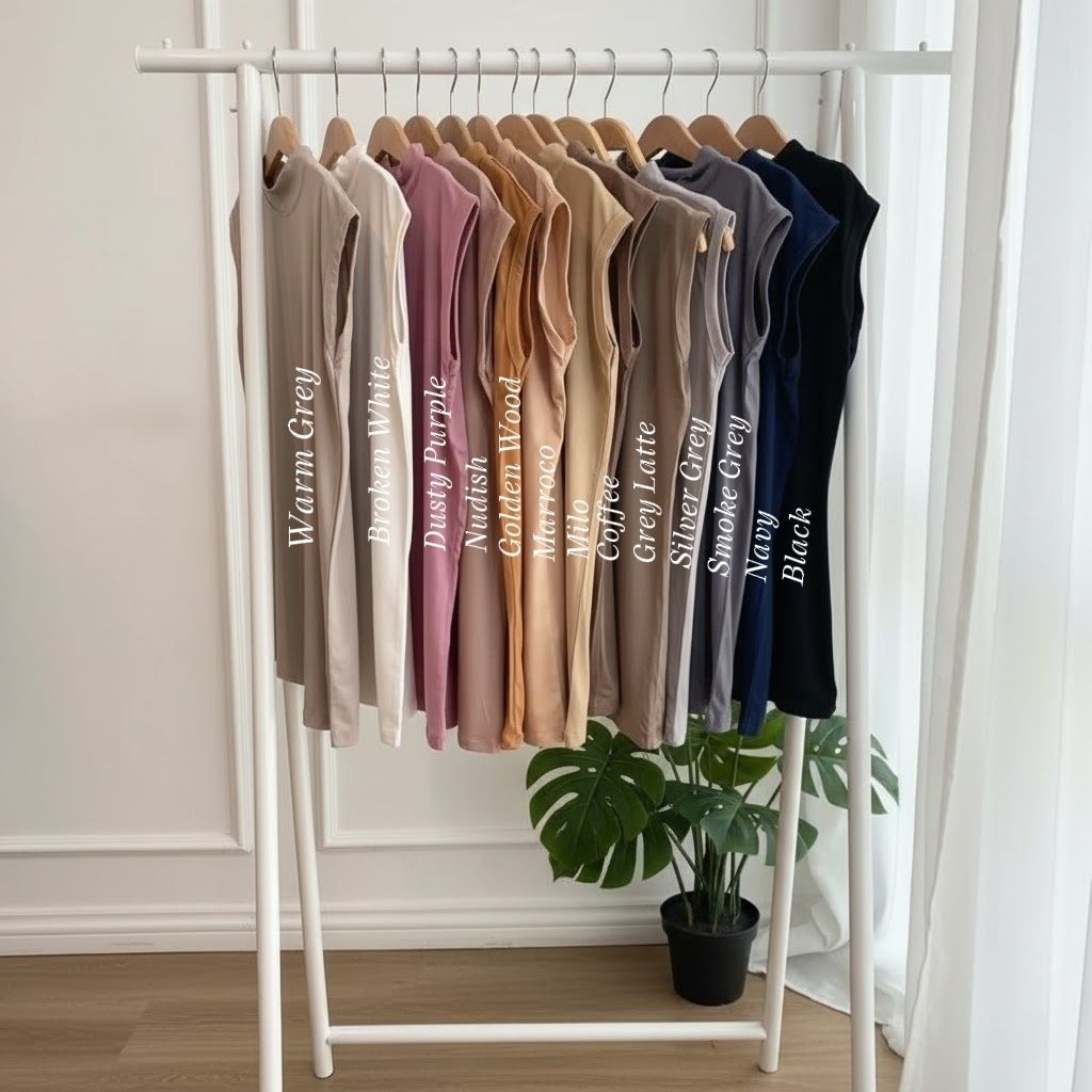 Manset Lengan Pendek Kaos Rayon Premium