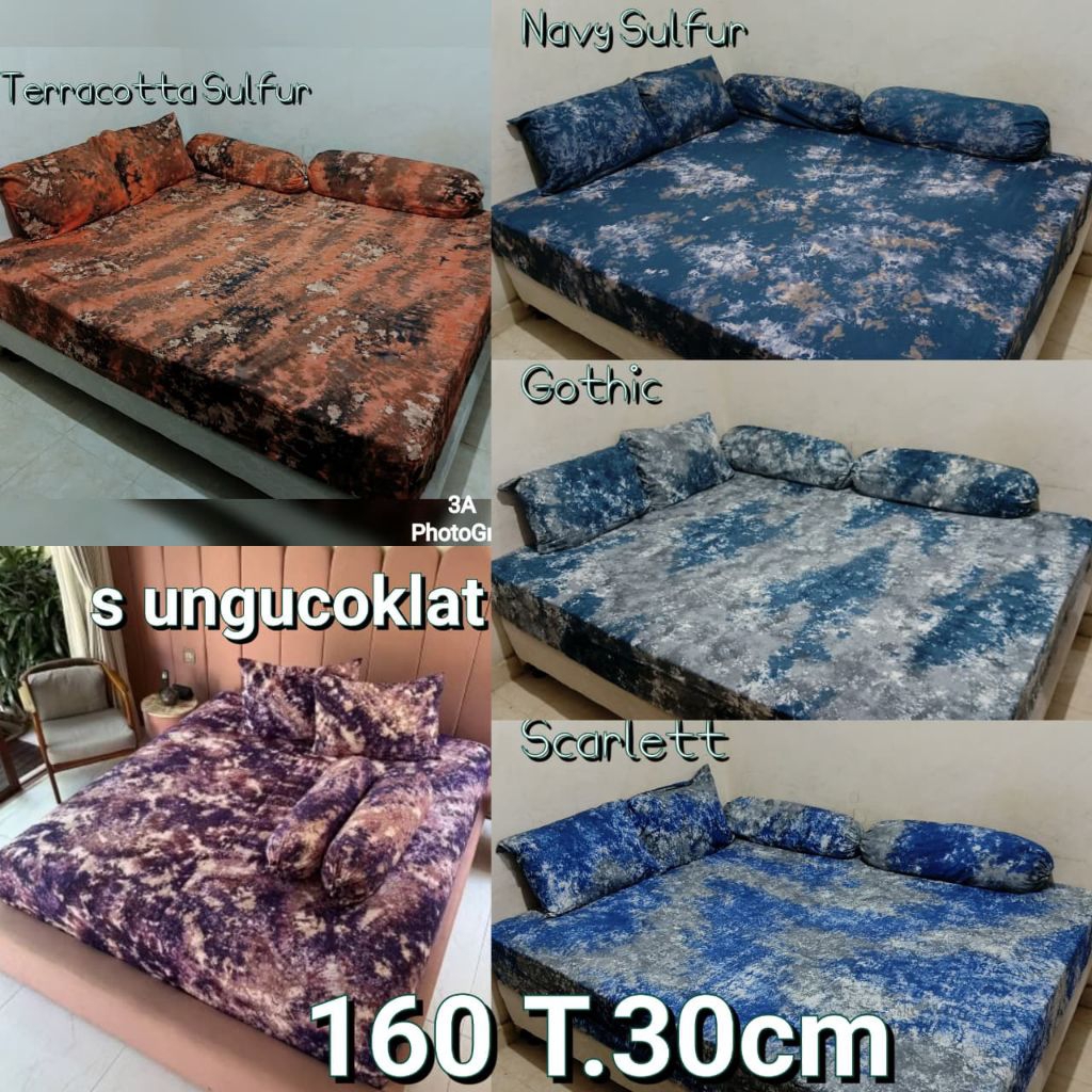 Sprei Katun Bali Tiedye size 160
