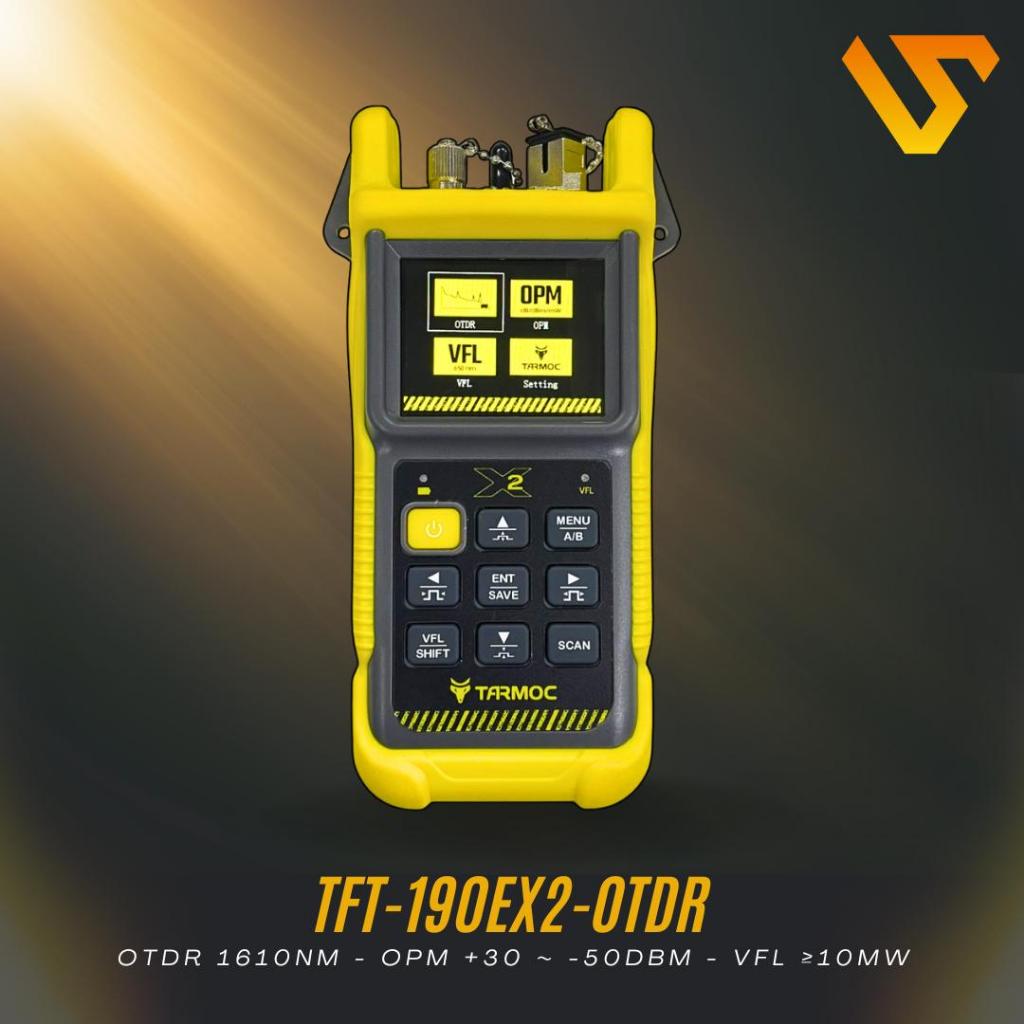 Tarmoc TFT-190E-OTDR | OTDR 1550nm ,OPM,VFL