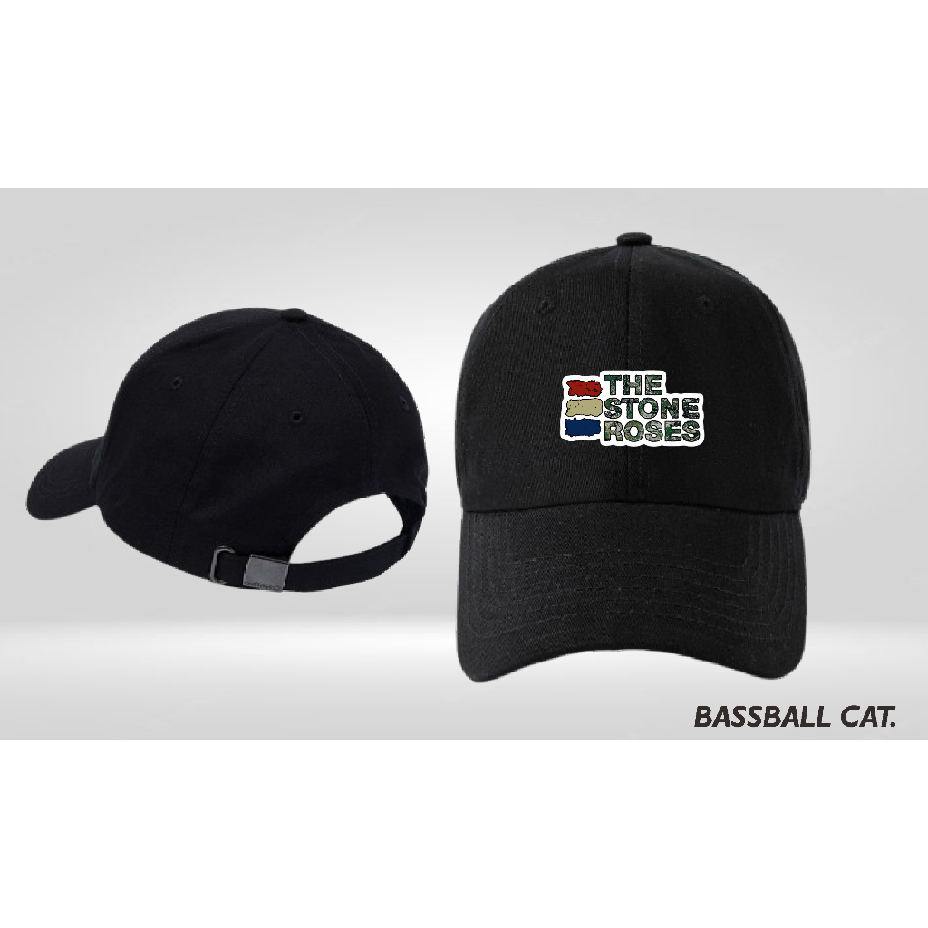 Topi Baseball hitam The Stone Roses Metallica Billabong Fauna Lad Dad Cap Cotton Black Original 05
