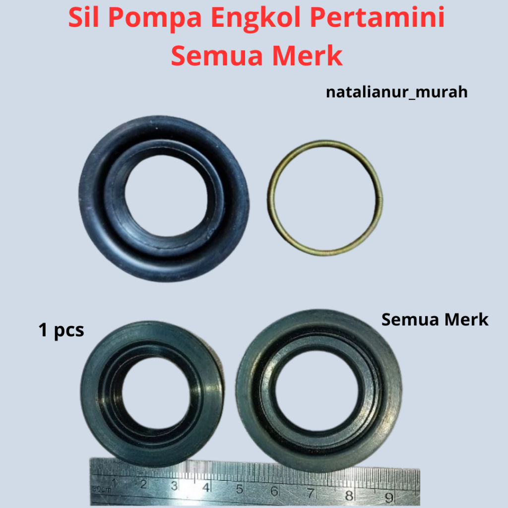 Karet Sil Pompa Engkol Pertamini Manual / Sil Pompa Toyosaki KUJ TPG SPG / Sil Pompa Engkol Pertamin