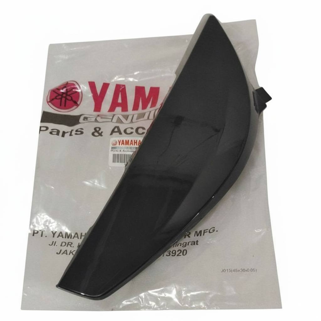 Cover sayap Sambungan luar Panel Samping Kiri Hitam Yamaha Mio GT Original 2BJ-F835U-00-P1 ASLI - RP