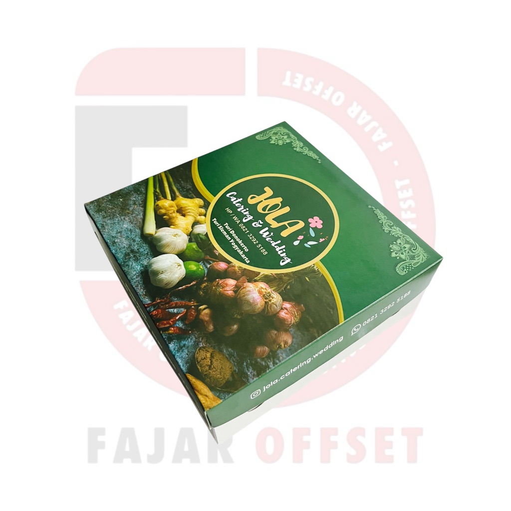 Dus Box Nasi / Nasi Box / Kemasan / Dus Catering