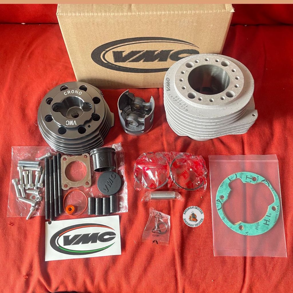 Blok set VMC Crono 187 cc alloy utk vespa sprint, px dkk