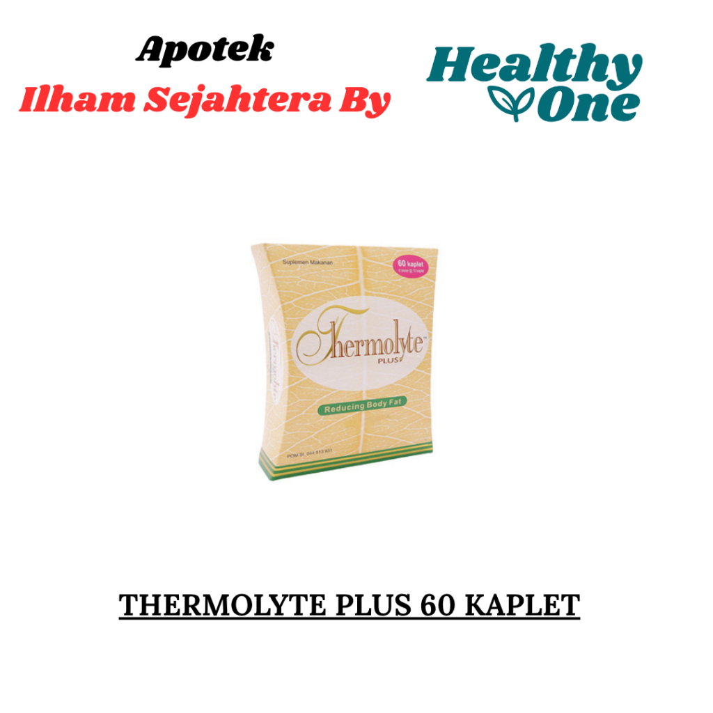 THERMOLYTE PLUS 60 KAPLET / DIET / PENURUN BERAT BADAN