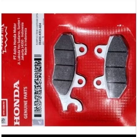 Kampas Rem Cakram Depan Supra,Fit New,Kharisma(silver)