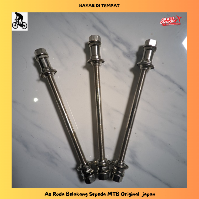 As Roda Belakang Sepeda MTB Original ali japan