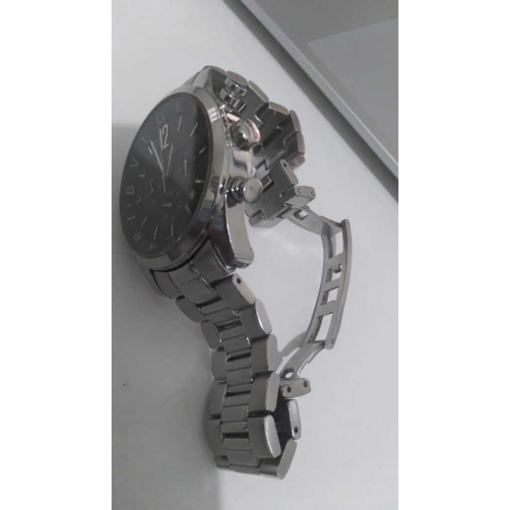 Jam Tangan Bulgari Chronograph Quart