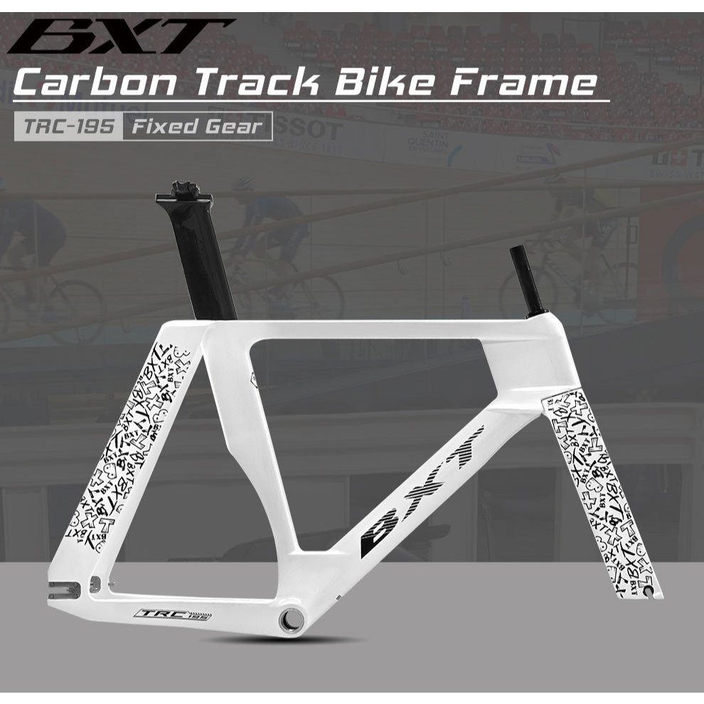 FRAME FIXI CARBON NEW MODEL 2025 FRAME TRACK CARBON BXT PRODUK IMPOR BERGARANSI