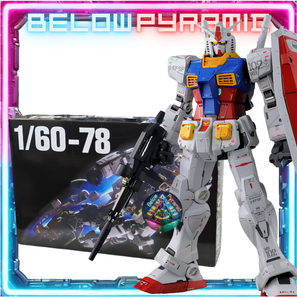PG RX-78-2 Unleashed Daban 1/60 (Include LED) Model Kit | Perfect Grade RX78 Plamo Plastic Kits