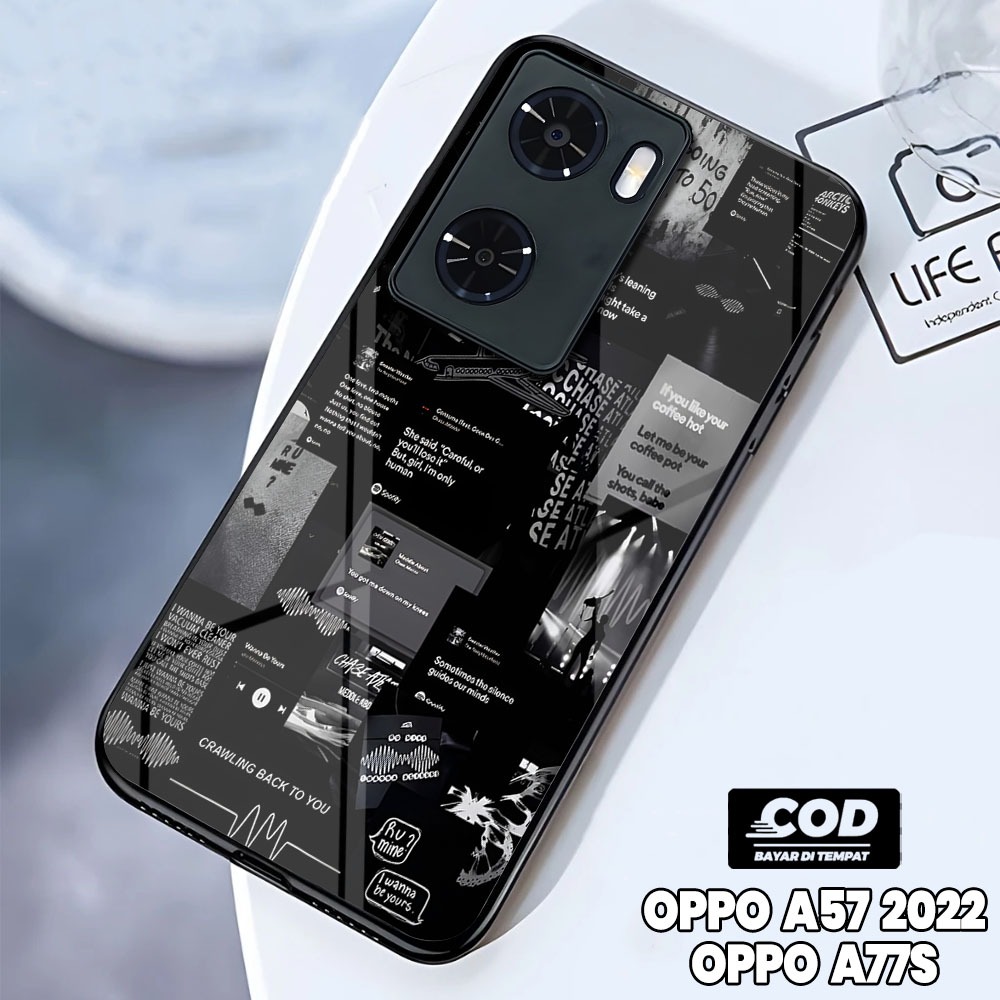Softcase Kilau Oppo A57 2022 Terbaru [M04] Case Motif Oppo A57 2022 - Casing Hp Oppo A57 2022 - Case