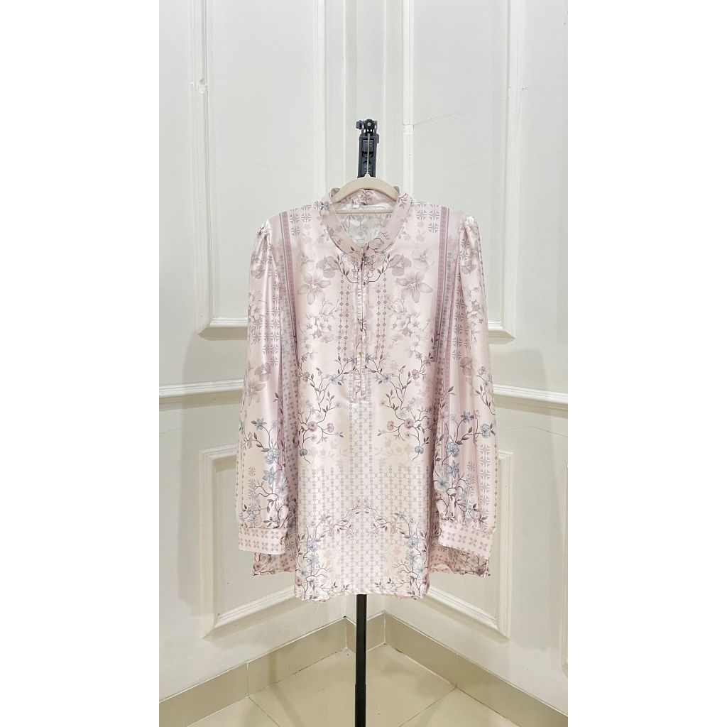 savana blouse armani silk digital print