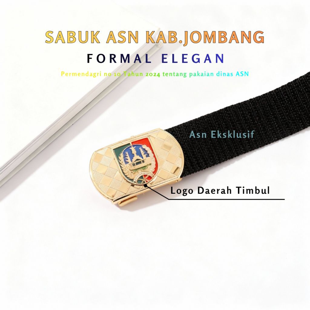SABUK ASN KABUPATEN JOMBANG FORMAL ELEGAN
