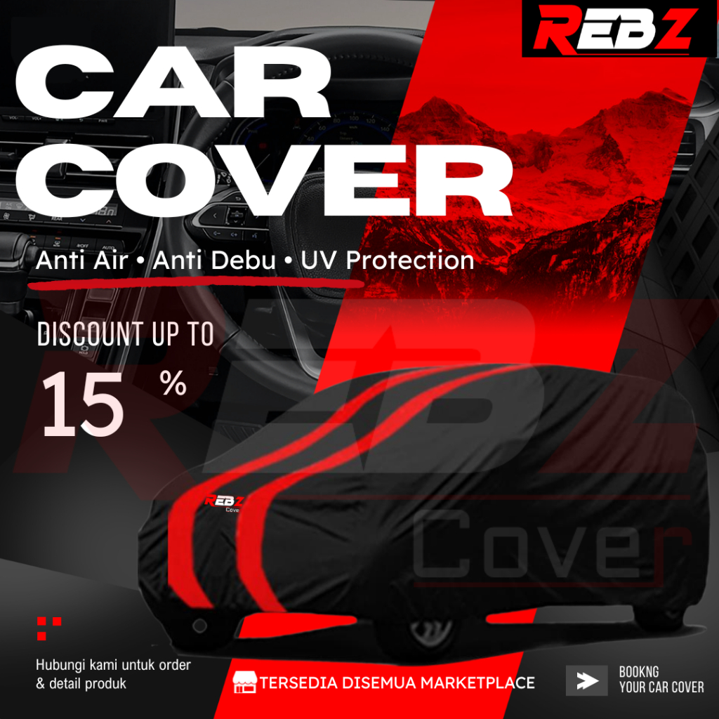 Premium Cover Sarung Mobil Nissan Xtrail T30 T31 DLL Indoor Outdoor Terbaik High Quality Aksesoris
