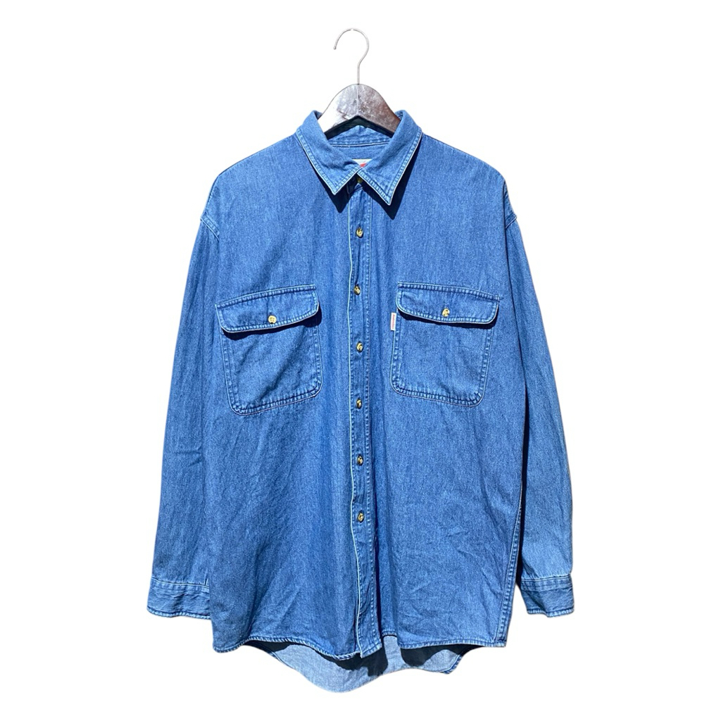 Kemeja Jeans Budweiser vtg