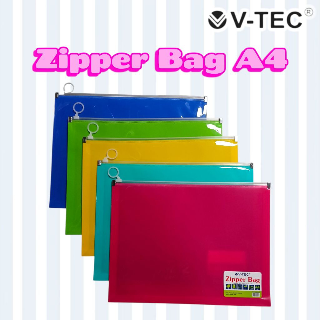 Zipper Bag A4 V-tec